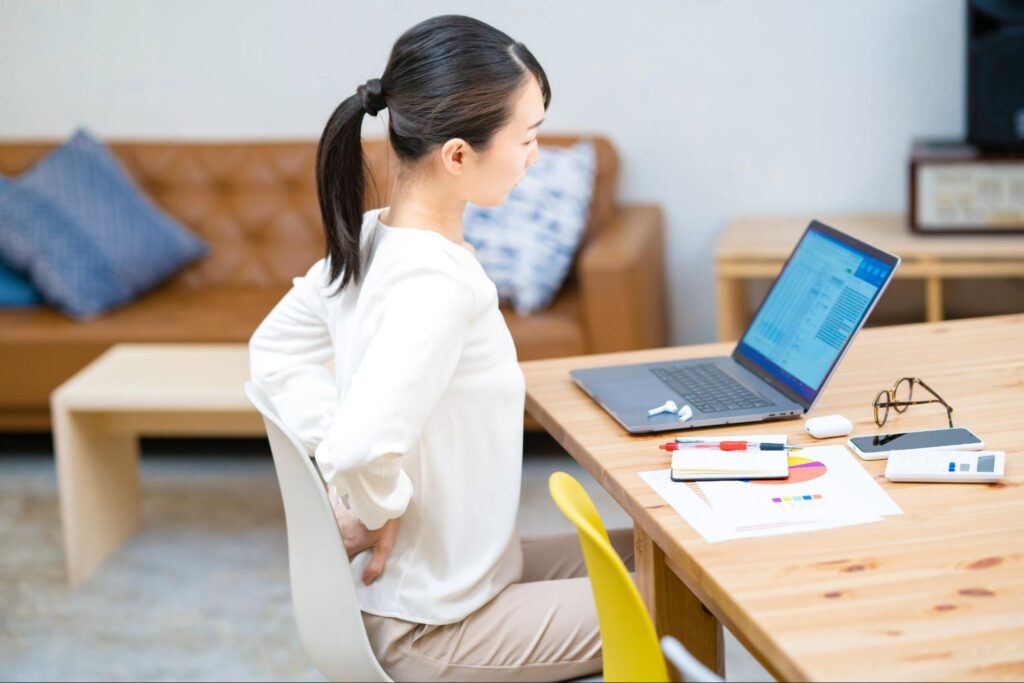 腰痛 座りっぱなし