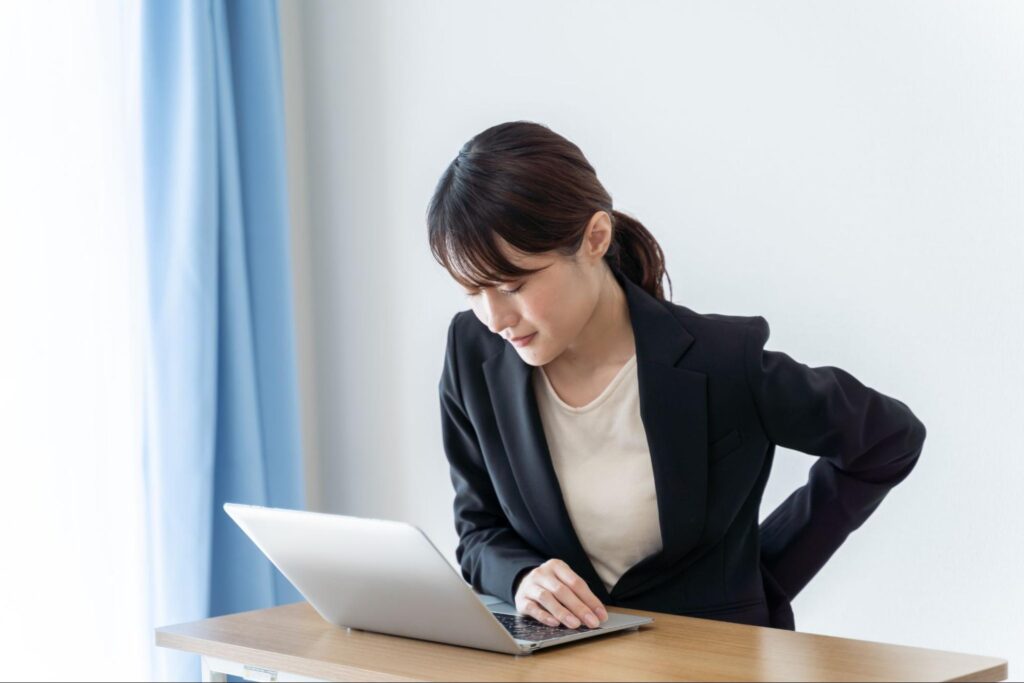 腰痛 座りっぱなし