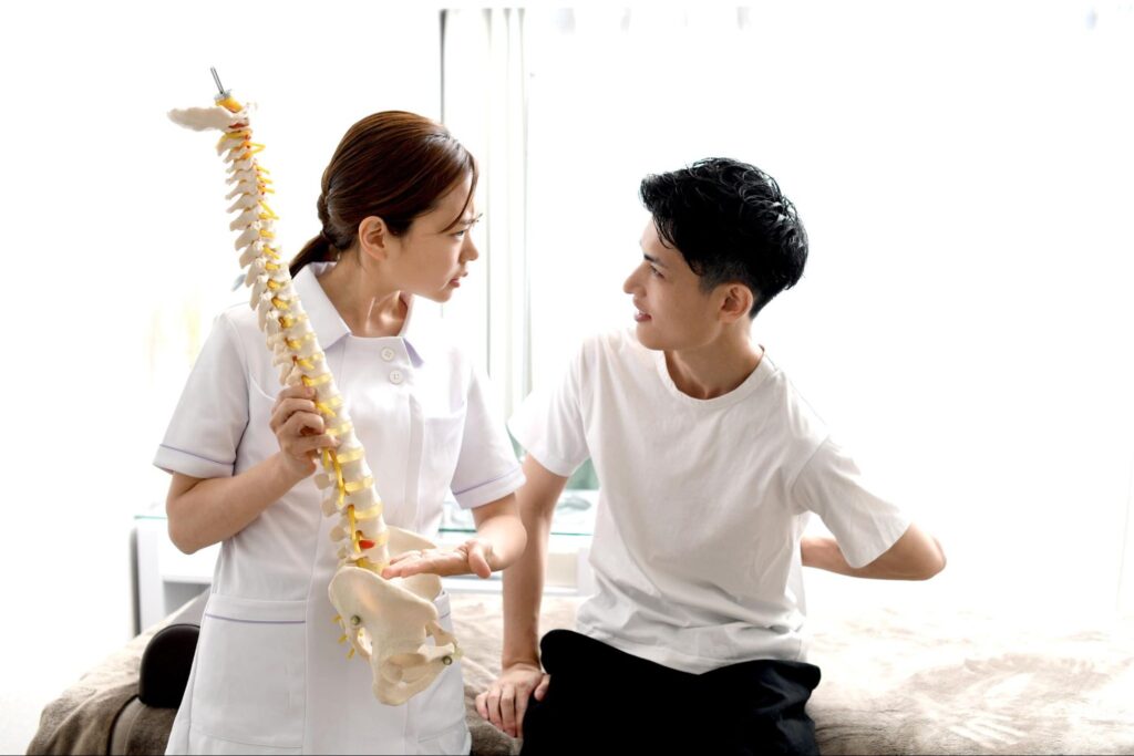 ぎっくり腰　どこが痛い