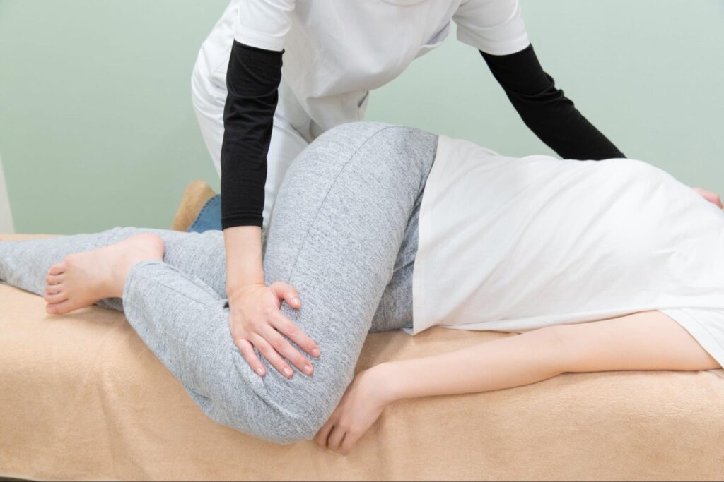 ぎっくり腰　どこが痛い