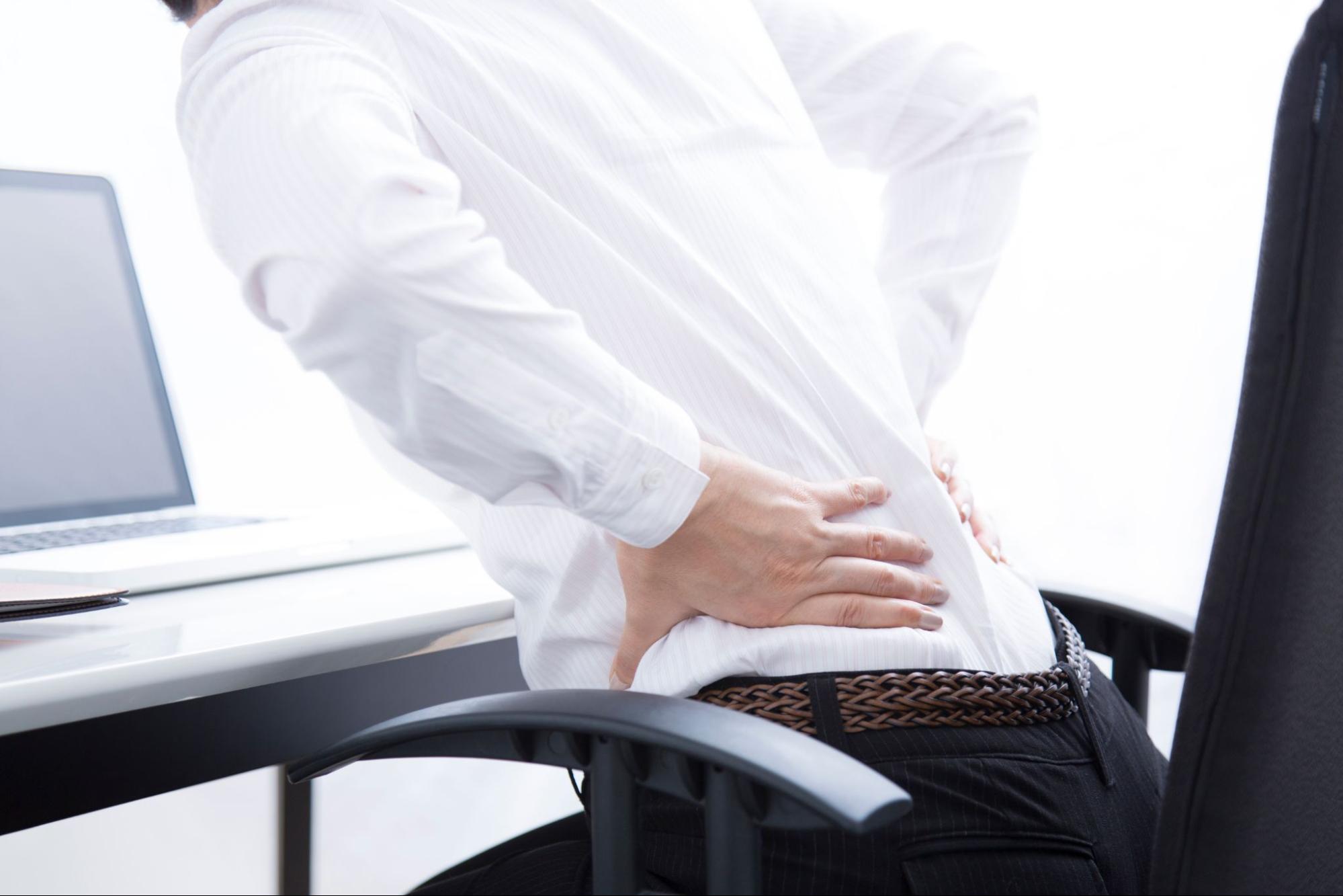 腰痛 座りっぱなし