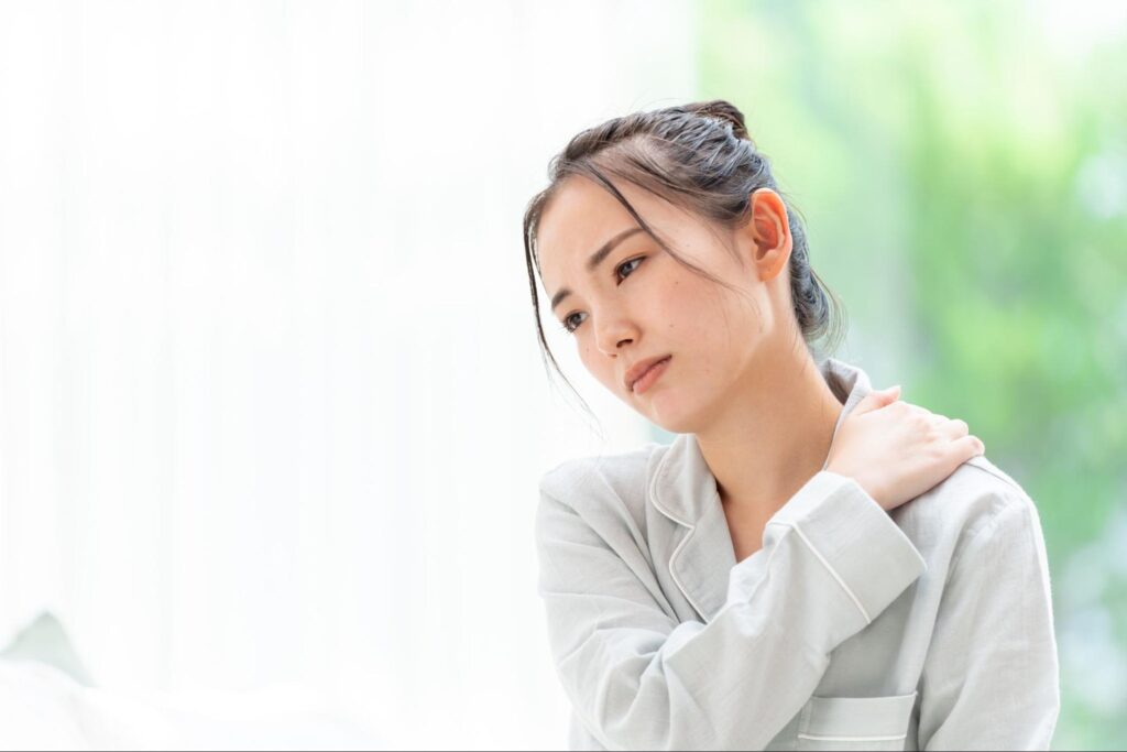 肩こり　気持ち悪い